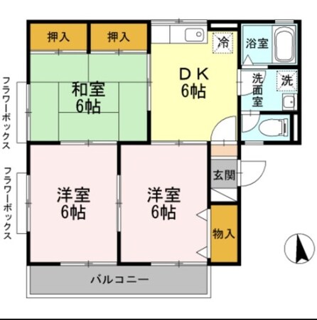 沼津駅 バス25分  湯川下車：停歩3分 2階の物件間取画像